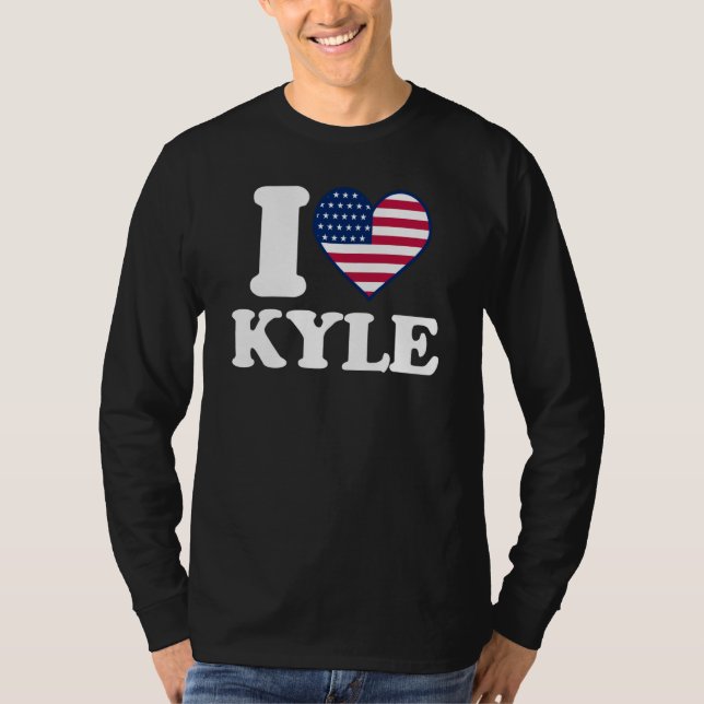 Camiseta I love Kyle I heart Kyle (Anverso)