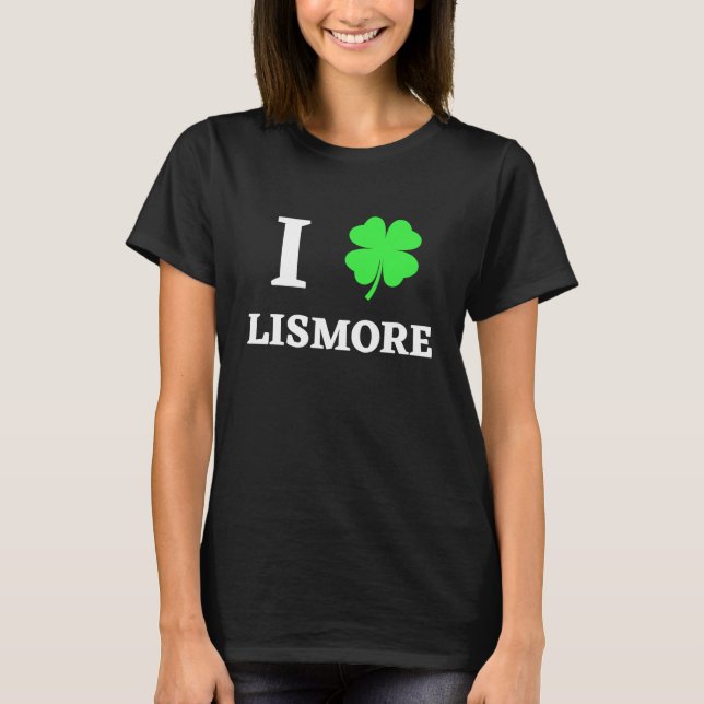 CAMISETA I LOVE LISMORE (Anverso)