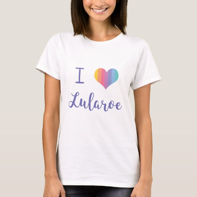 Camiseta I love Lularoe- Fashion consultant tshirt (Anverso)