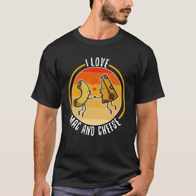 Camiseta I Love Mac and Cheese (Anverso)