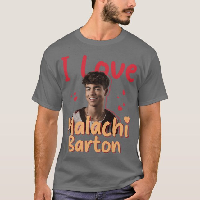 Camiseta I Love Malachi Barton friend boy (Anverso)