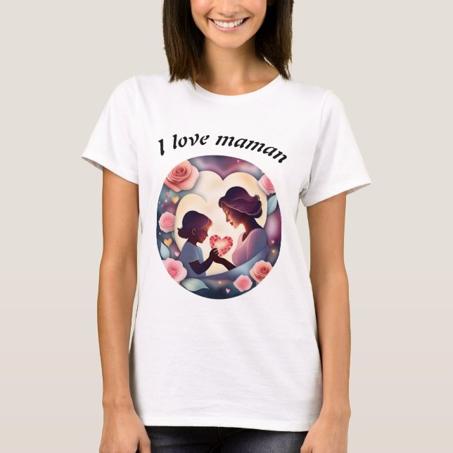 Camiseta I love maman (Anverso)