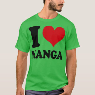 Camiseta I Love Manga