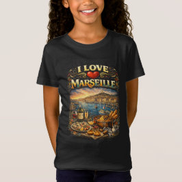 Camiseta I love Marseille
