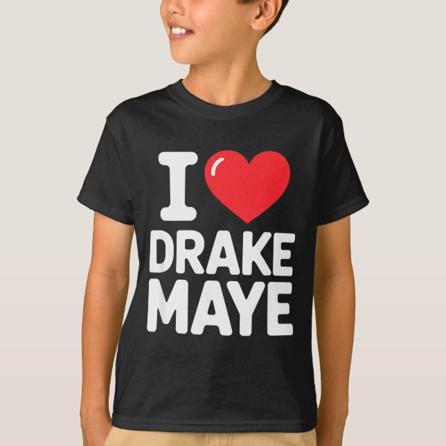 Camiseta I Love Maye  (Anverso)