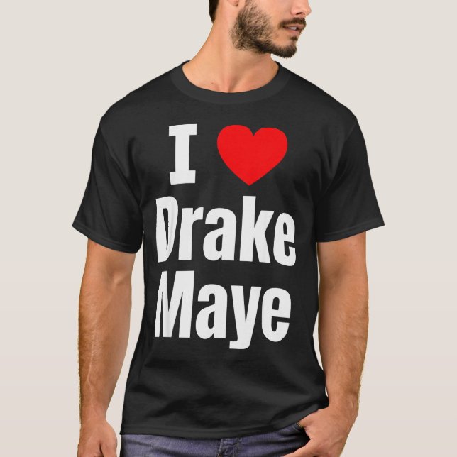 Camiseta I Love Maye Football Fan  (Anverso)
