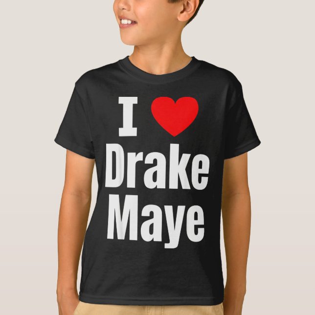 Camiseta I Love Maye Football Fan  (Anverso)