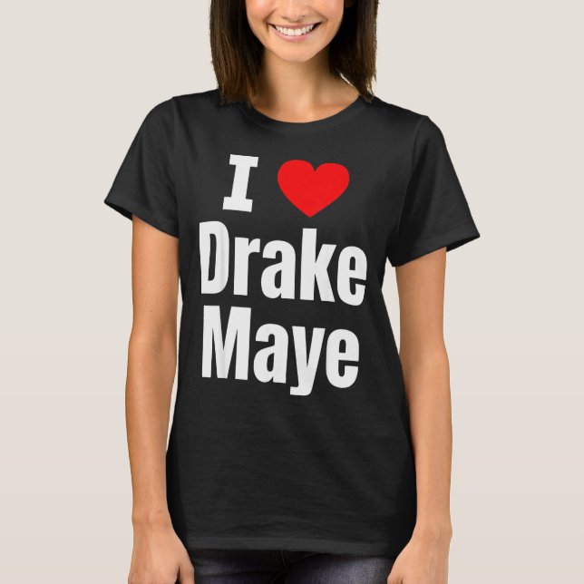 Camiseta I Love Maye Football Fan  (Anverso)