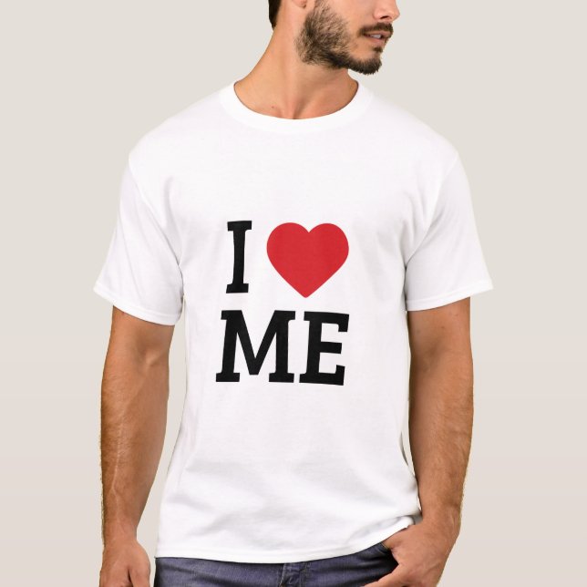 Camiseta I Love Me (Anverso)