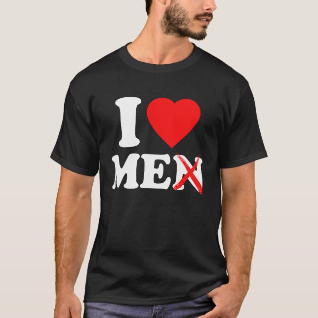 Camiseta I Love Me Hoodie Y2k  I Heart Me (Anverso)
