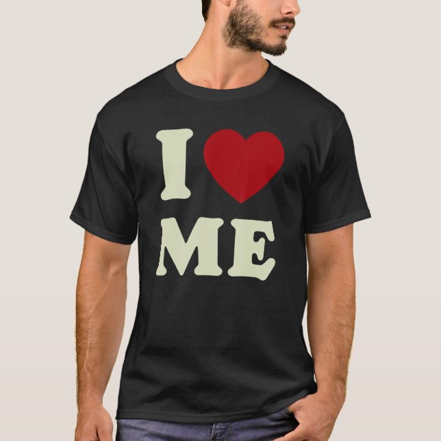 Camiseta I Love Me Y2K Aesthetic Brown Downtown Girl (Anverso)