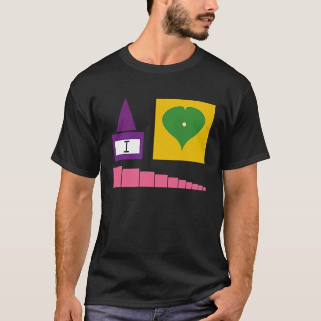 Camiseta I love Montessori (Anverso)