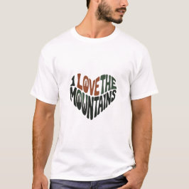 Camiseta I love mountains