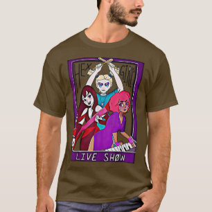 Camiseta I Love Music Tour '99 Outfit Hex Design Chicas de 