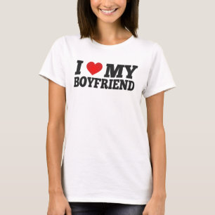 Camiseta I Love My Boyfriend