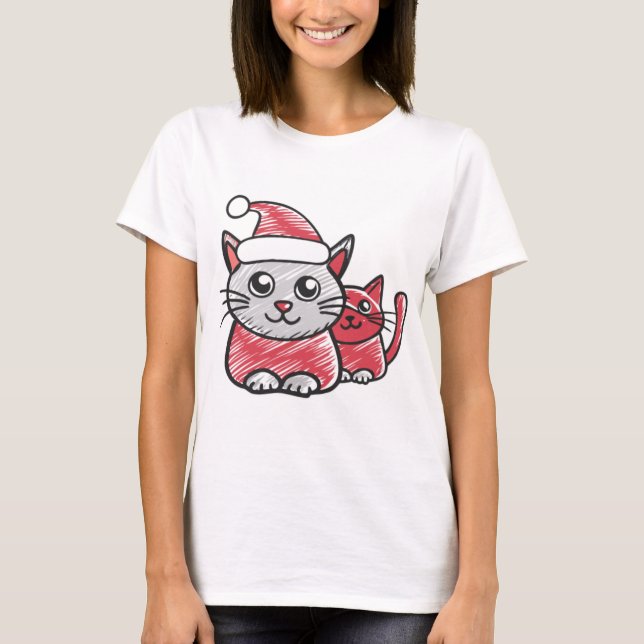 Camiseta I love my cat  Collection  Design T-Shirt (Anverso)