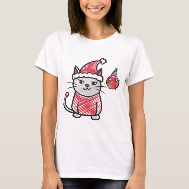 Camiseta I love my cat  Collection  Design T-Shirt (Anverso)