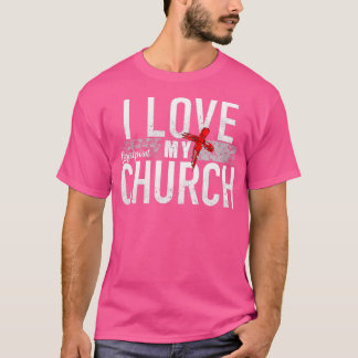 Camiseta I Love My Church