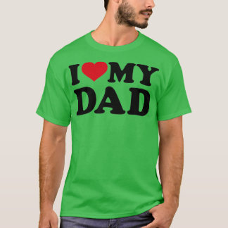 Camiseta I love my dad (2)