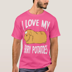 Camiseta I Love My Furry Potatoes - Guinea Pig Premium 