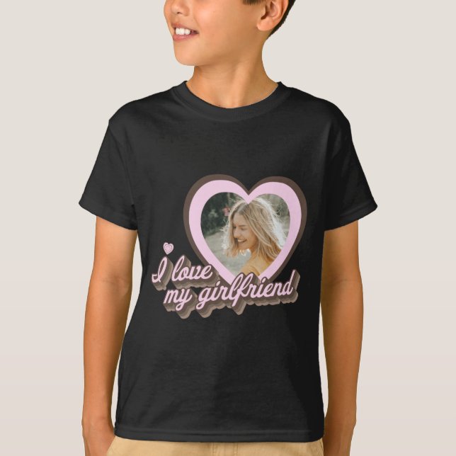 Camiseta I Love My Girlfriend  (Anverso)