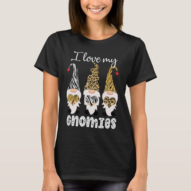 Camiseta I Love My Gnomies Best Friends Matching (Anverso)