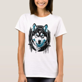 CAMISETA I LOVE MY HUSKY
