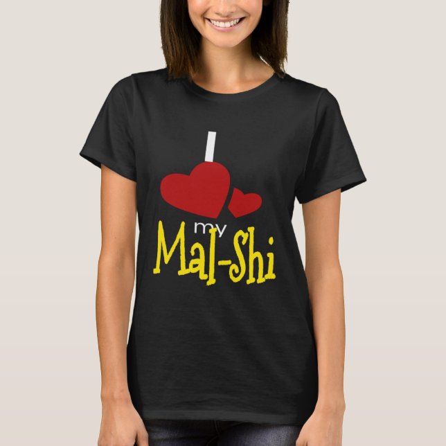 Camiseta I Love My Mal Shi (Anverso)