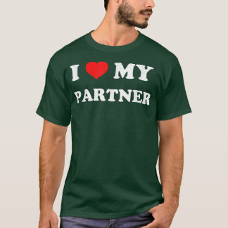 Camiseta I Love My Partner