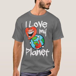 Camiseta I love my Planet 1