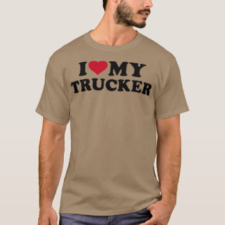 Camiseta I love my trucker 2