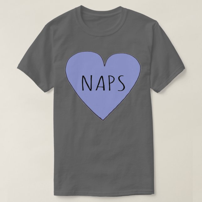 CAMISETA I LOVE NAPS 1 (Diseño del anverso)