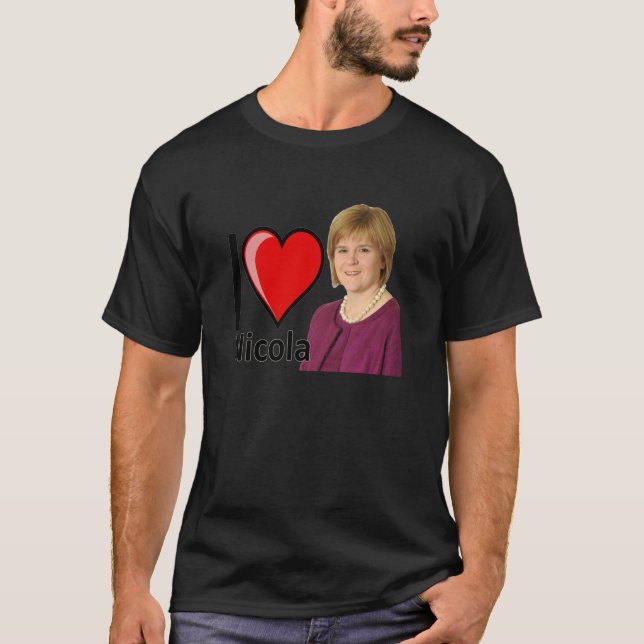 Camiseta I Love Nicola Sturgeon Essential  (Anverso)