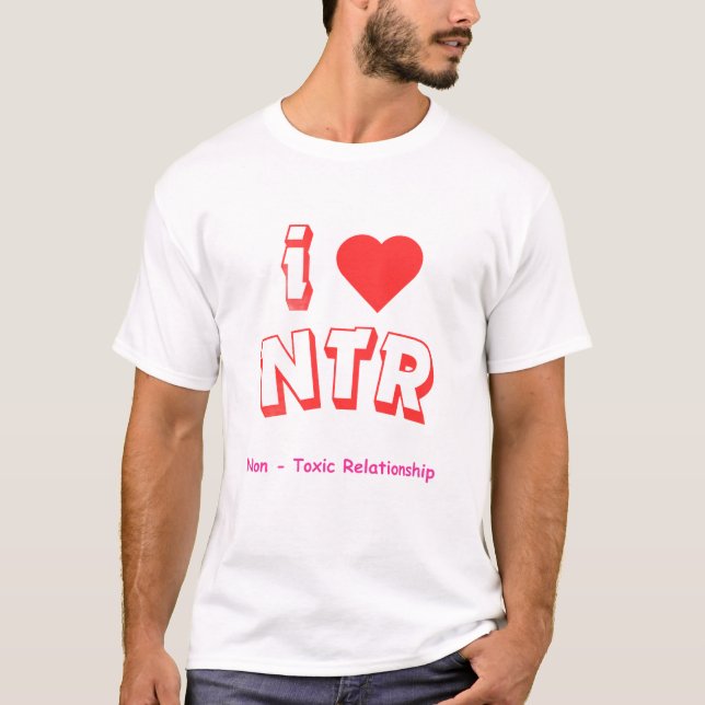Camiseta I love NTR (Anverso)