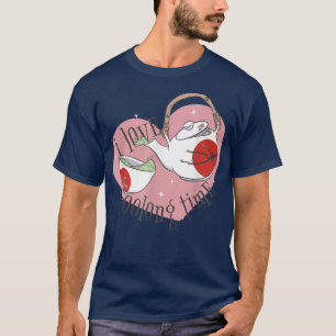 Camiseta I Love Oolong Tea Time Cup and Teapot Drink Sakura