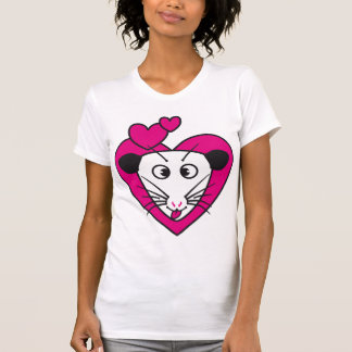 Camiseta I Love Opossum
