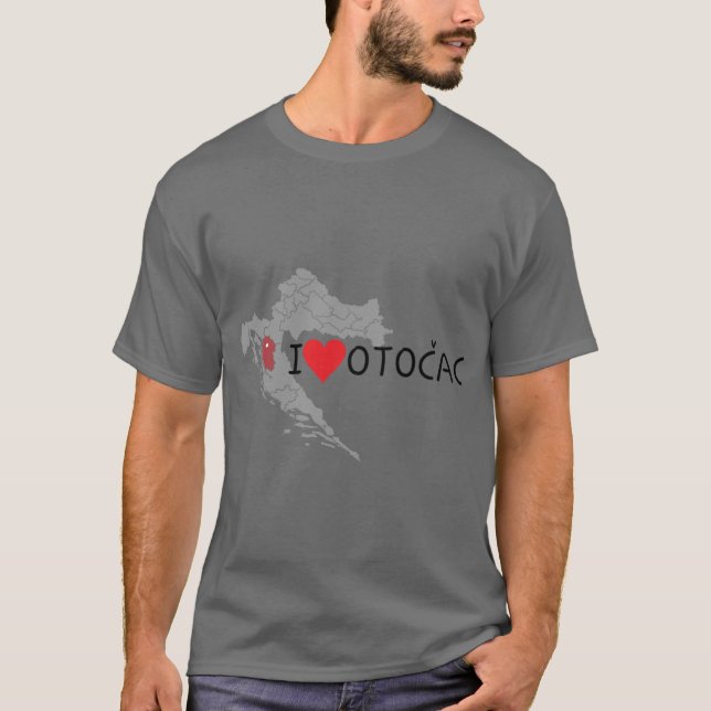 Camiseta I Love Otoac gift (Anverso)