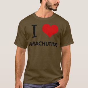 Camiseta I Love Parachuting Design