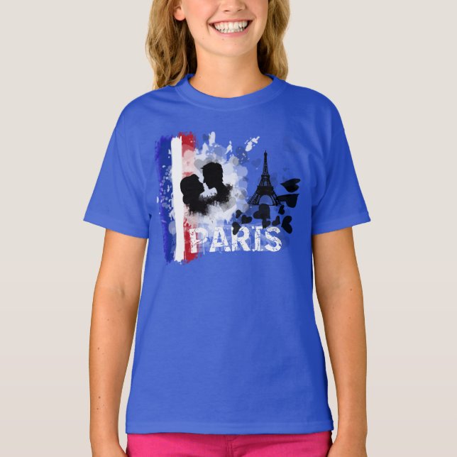 Camiseta I love Paris (Anverso)