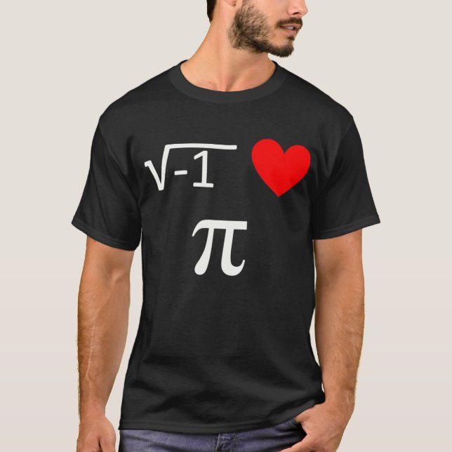 Camiseta i love pi (Anverso)