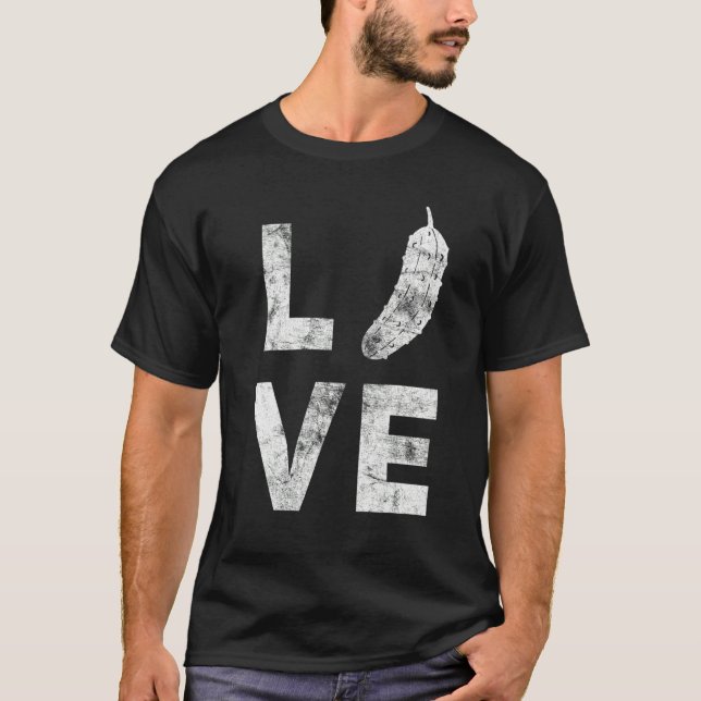Camiseta I Love Pickle For Cucumber Pickle   Fruit Themed (Anverso)