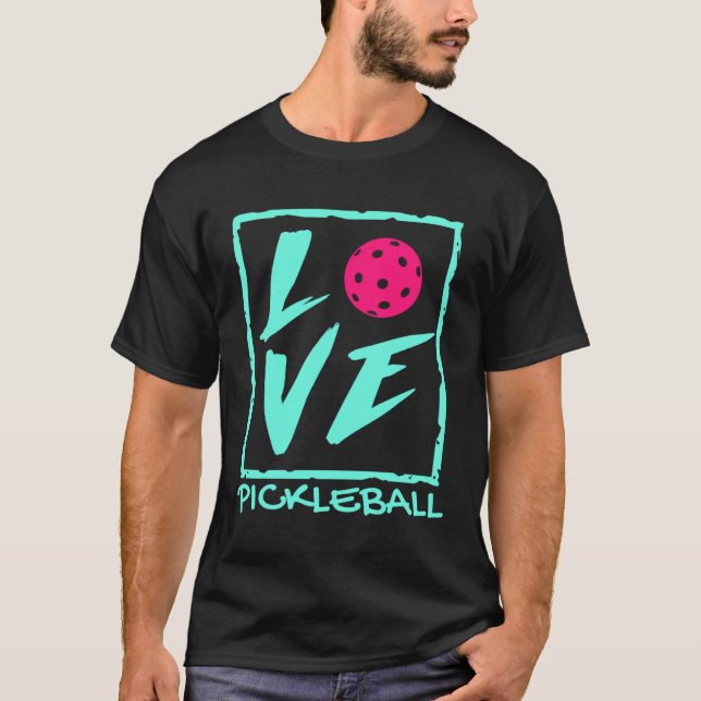 Camiseta I Love Pickleball  Pickle Ball Player Pickleball (Anverso)