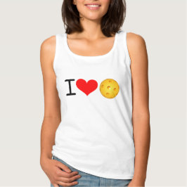 Camiseta "I love Pickleball" (Yo amo a la pelota de futbol)