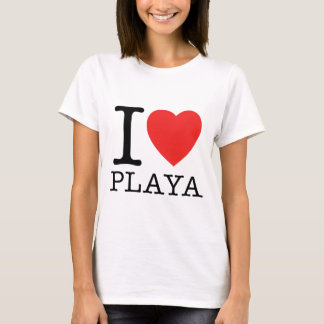 Camiseta I Love Playa
