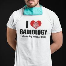 I Love Radiology Guay Personalizado Radiólogo Clin