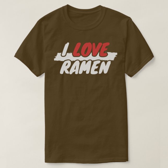 Camiseta I Love Ramen 299 (Diseño del anverso)