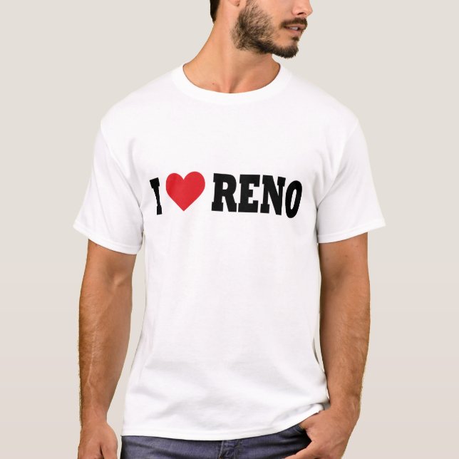 Camiseta I Love Reno (Anverso)