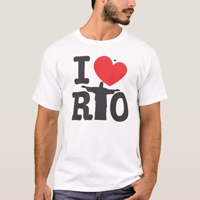 Camiseta I love Rio (Anverso)