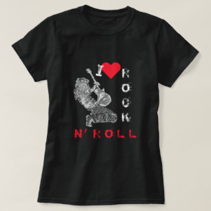 Camiseta I love Rock N' Roll - Guitar Player - Rock N' Roll