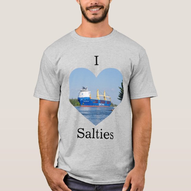 Camiseta I Love Salties F&B (Anverso)